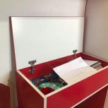 میز وکتابخانه