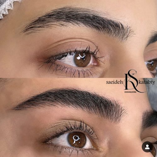 مدل میکرو بلدینگ و فیبروز ابرو