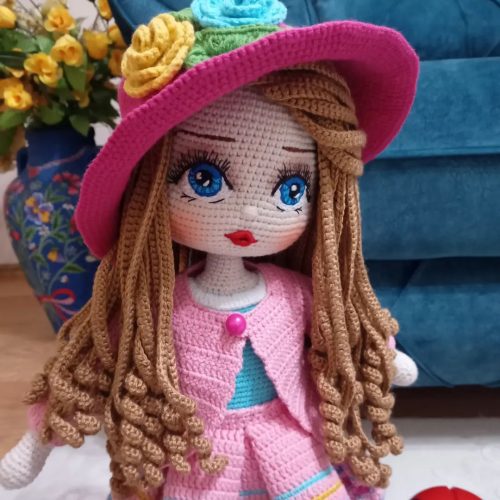 عنوا بافتنی عمده.  عروسک. لیف.  عنوا حیوانات. ظرف شور. پادری