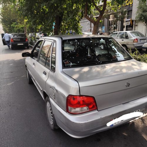 پراید نقره ای 132