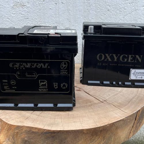 انواع باتری خودرو 50آمپر 55آمپر60آمپر و…