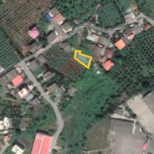 فروش یک قطعه زمین 412 متر