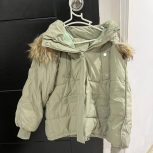 کاپشن سبز پسته‌ای قد 68