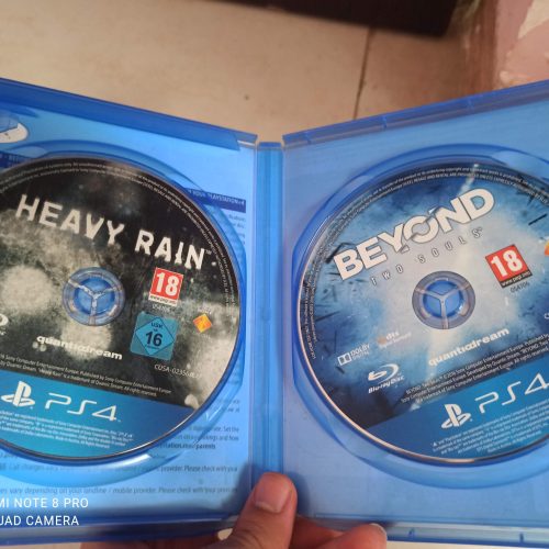 بازی heavy rain و beyond two souls برای ps4