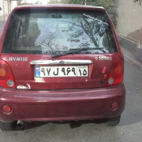 فروش خودرو ام وی ام 110