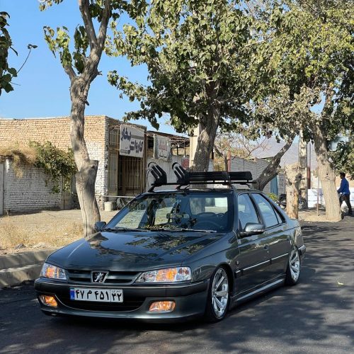 پژو پارس دوگانه کارخانه مدل 86