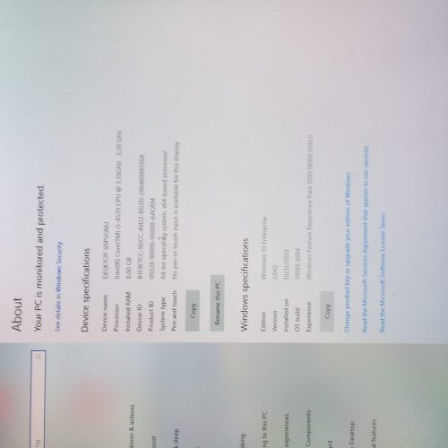 کامپیوتر مرتب و تمیز