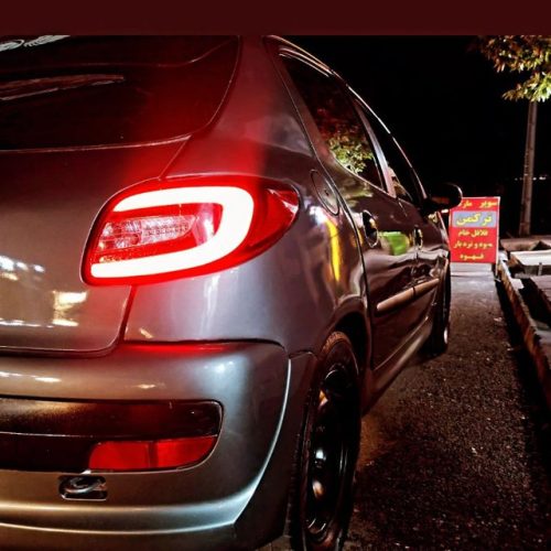 پژو 206 تیپ 5 سانروف دار