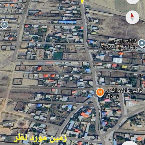 زمین 400 متری