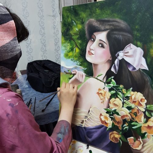 نقاشی رنگ و روغن