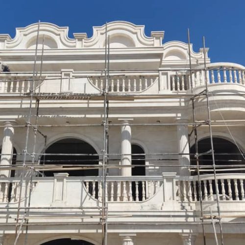 نما ساختمان سنگ .سفال .سرامیک