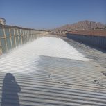 اب بندی استخر و پشت بام