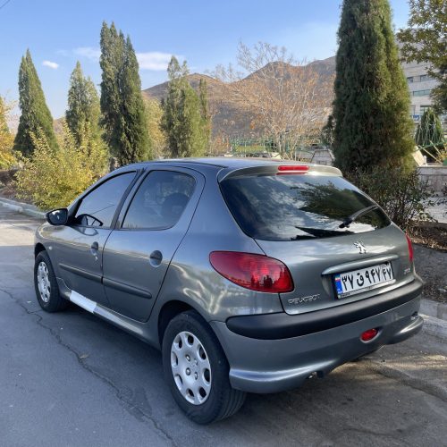 پژو 206 مدل 83 فرانسوی