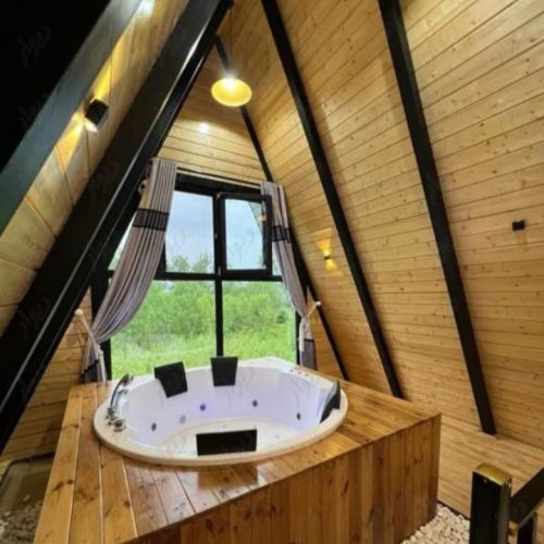 ساخت کلبه های چوبی سوئدی،سوئیسی و …