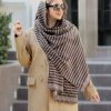 انواع شال زنانه در طرح های جدید مخصوص پاییز وزمستان