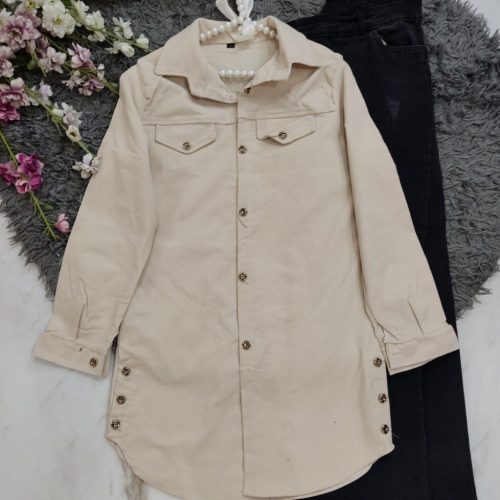 مانتو کتان کش