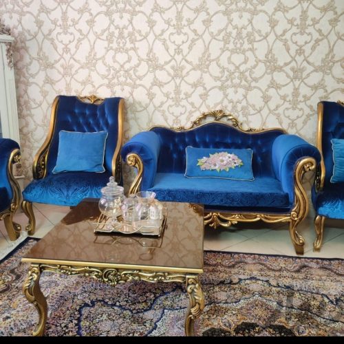 فروش مبلمان نیمه استیل شیک و سالم