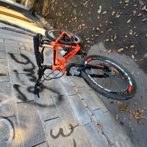 دوچرخه  جردن سایز 26 گوجه ای