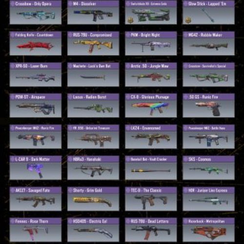 اکانت کالاف دیوتی لول مکس دارای 3 گان لجند