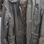 کاپشن زنانه بلند قهوای رنگ سالم سایز 40تا 42