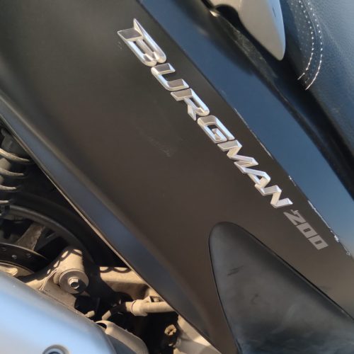 موتور سوزوکی بورگمن مشکی 200 سی سی