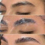 کاشت مژه با لیفت مژه ابرو