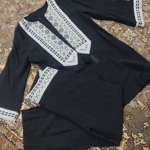 مانتو شلوار مشکی