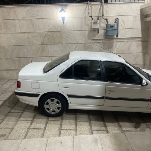 پژو پارس سفید مدل 1400