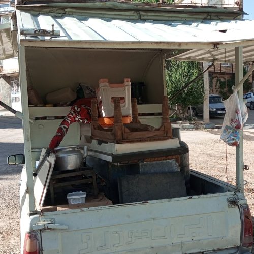 وانت و اتاق فلافلی. همراه با وسایل