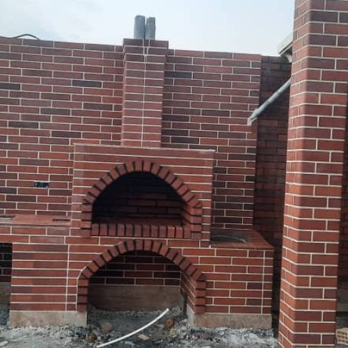 نماکار اجرنسوز شومینه باربیکیو آلاچیق سنگ کاری