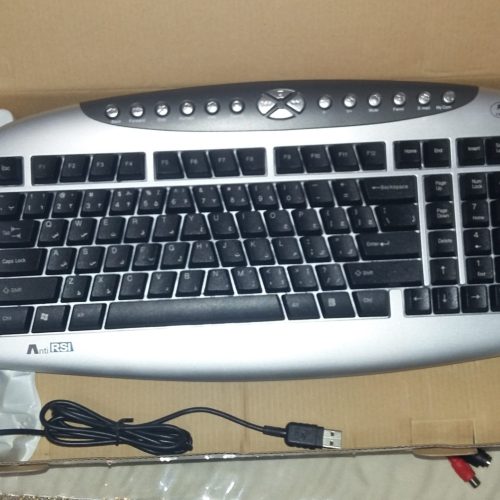 کیبورد و موس بیسیم کامپیوتر مارک multi media R7