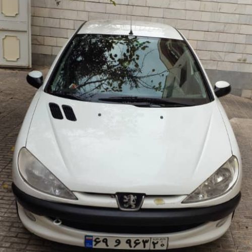 پژو206 بی رنگ 93 تیپ 5