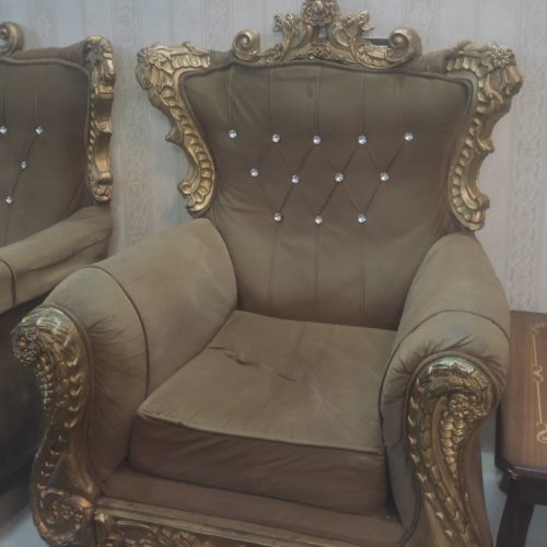 مبلمان 7نفره شتری رنگ
