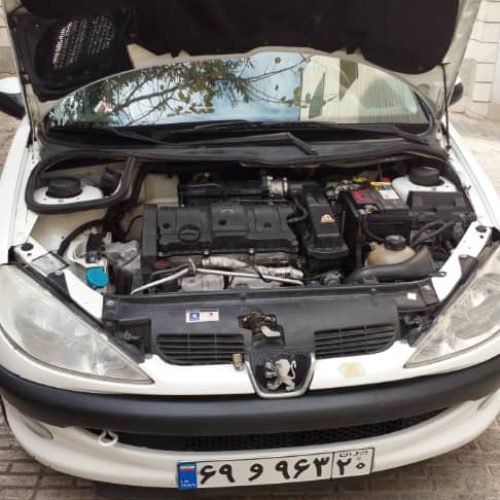 پژو206 بی رنگ 93 تیپ 5