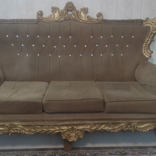 مبلمان 7نفره شتری رنگ