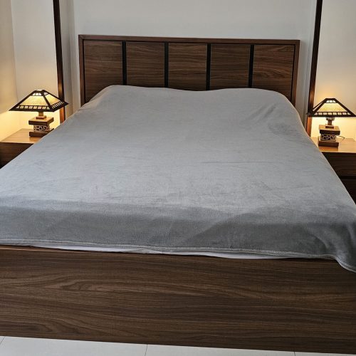 تخت خواب دونفره چوبی