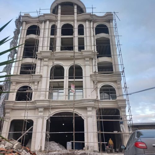 اجرای سیمانبری و طراحی نمای مدرن و کلاسیک و رومی