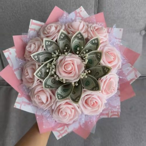 دست گل جاودانه