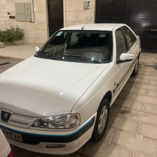 پژو پارس سفید مدل 1400