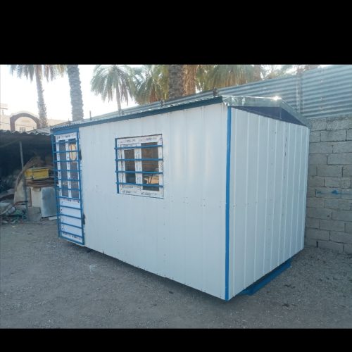 کانکس 2ونیم در4شاستی تیرآهن برق کشی شوده