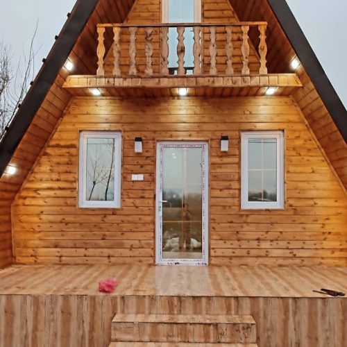 ساخت کلبه های چوبی سوئدی،سوئیسی و …