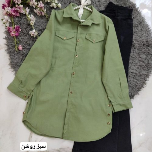 مانتو کتان کش