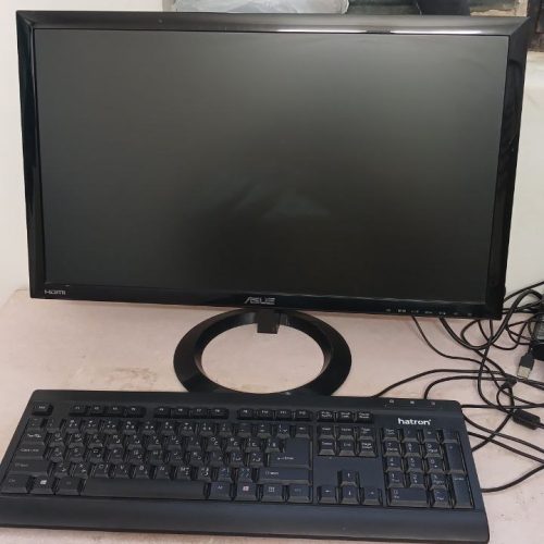 مانیتور ای سوز 22اینچ و مینی کیس دیدی آر تیری در حد نو با تمام لوازم