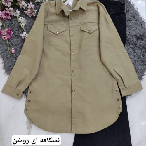 مانتو کتان کش