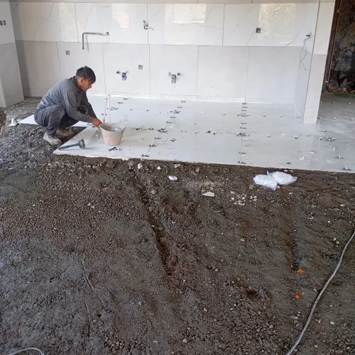 انجام کارهای بنایی از قبیل کاشی،سرامیک،موزائیک،سنگ ساده و طرح دار و غیره.