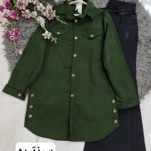 مانتو کتان کش