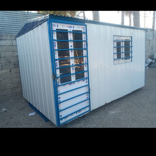 کانکس 2ونیم در4شاستی تیرآهن برق کشی شوده