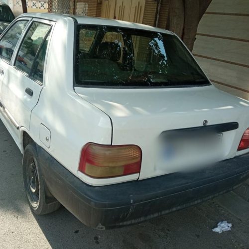 پراید سفید مدل 131 سال 96