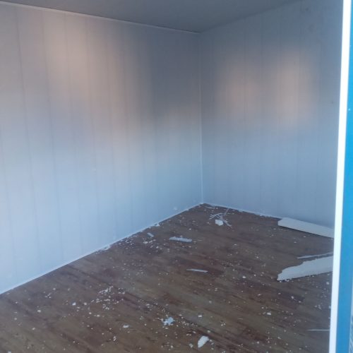 کانکس 2ونیم در4شاستی تیرآهن برق کشی شوده