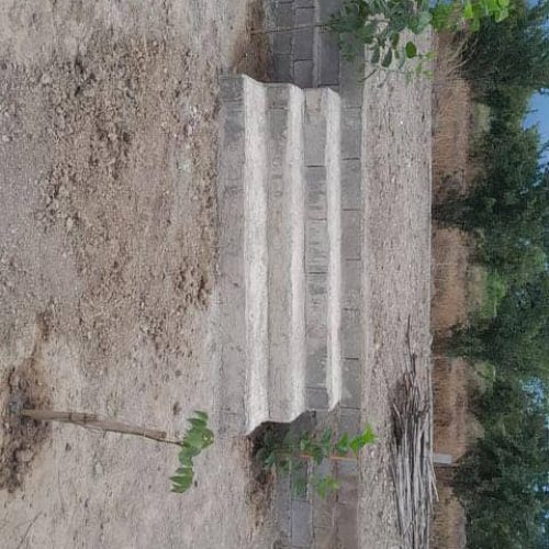 1300 متر زمین قواره بندی شده باغی